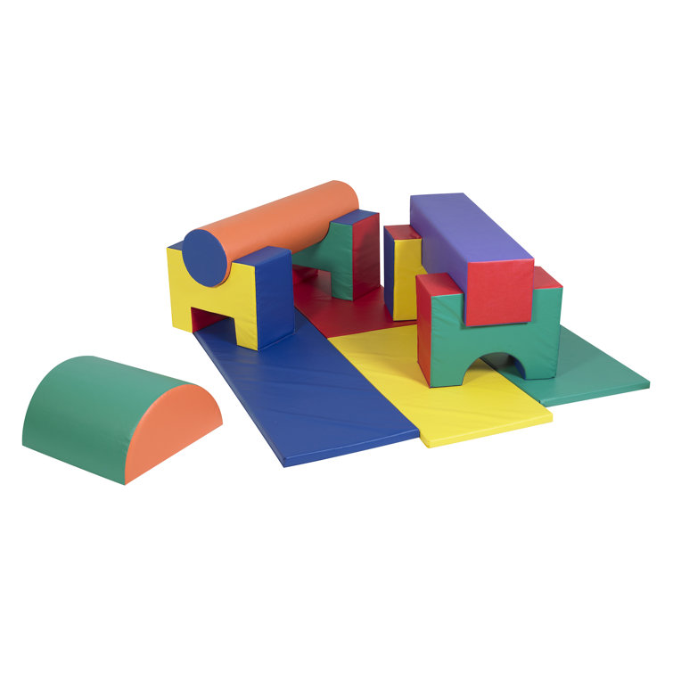 Children's Factory 11 Piece Block Set Wayfair